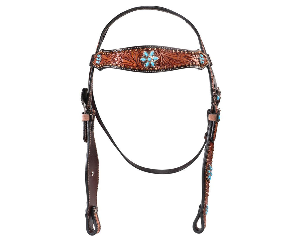 Fort Worth Wildflower Headstall