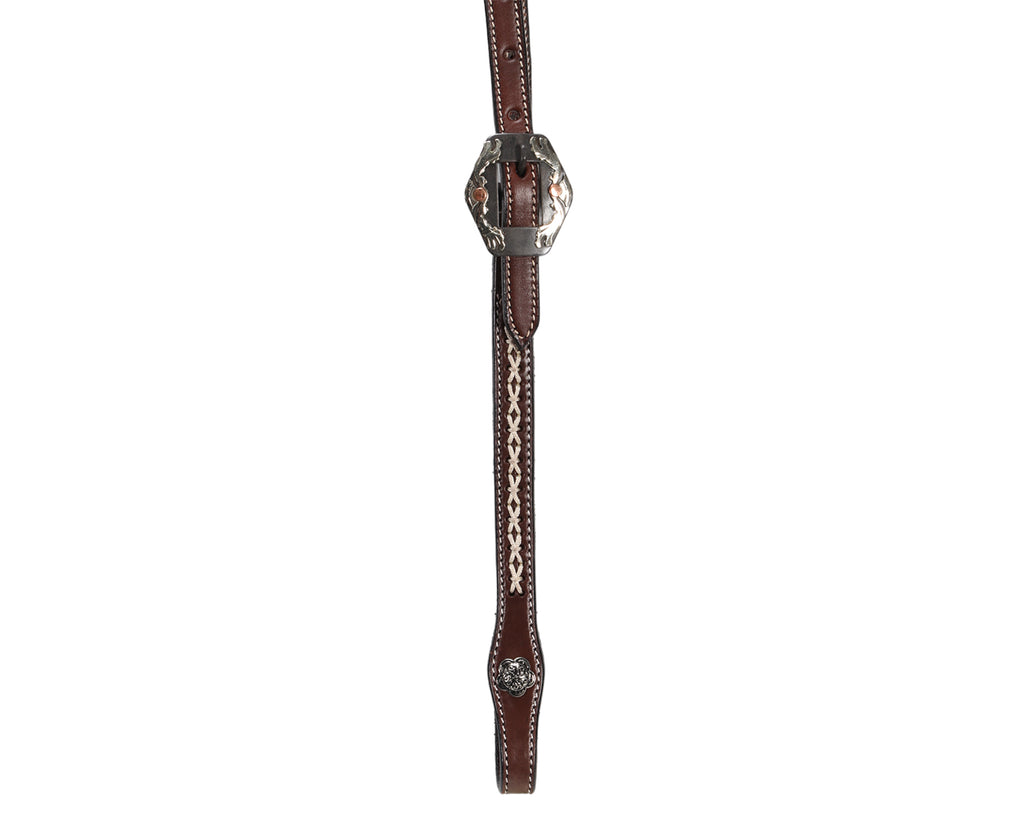 Fort Worth Aiyana Headstall with turquoise