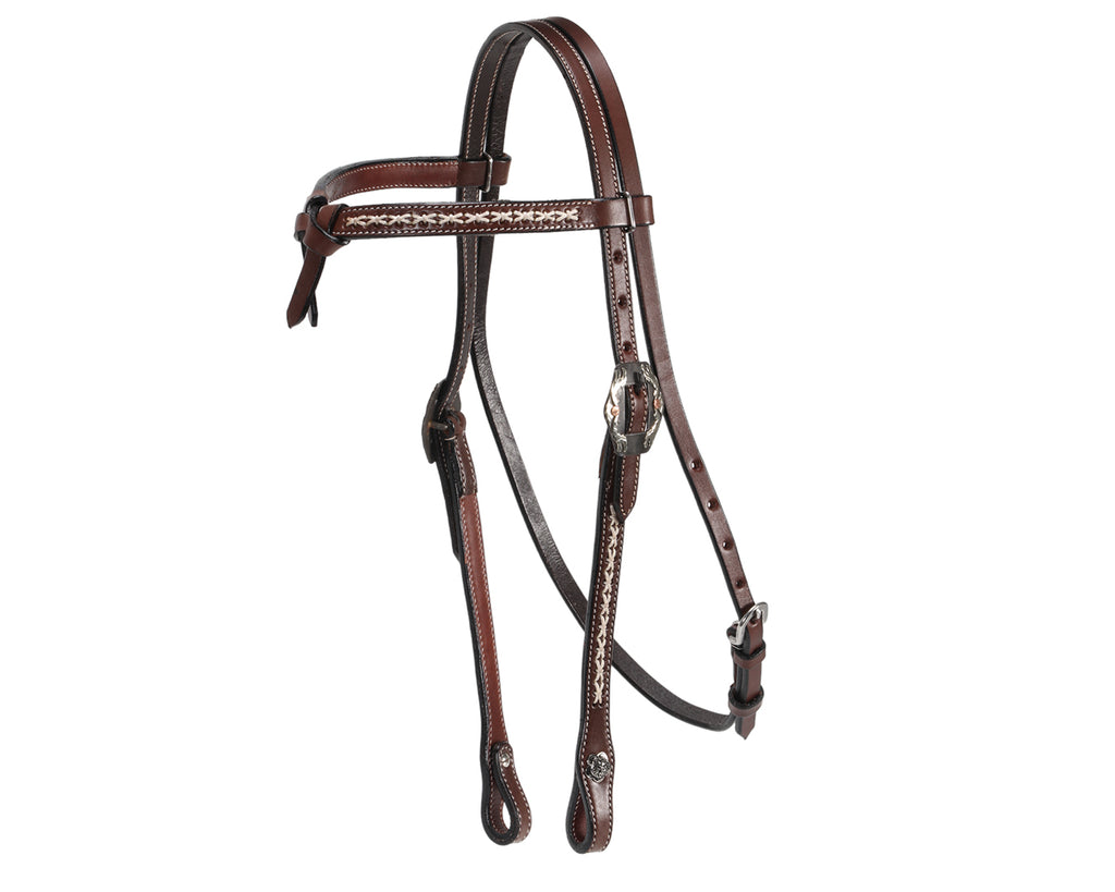 Fort Worth Aiyana Headstall with turquoise