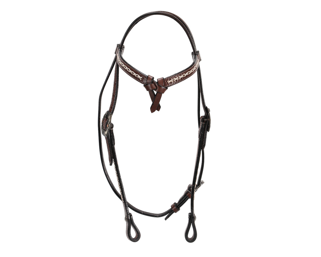 Fort Worth Aiyana Headstall with turquoise