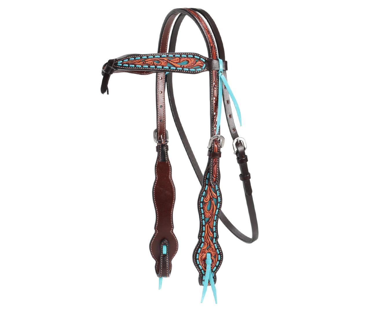 Fort Worth Odina Headstall – Greg Grant Saddlery