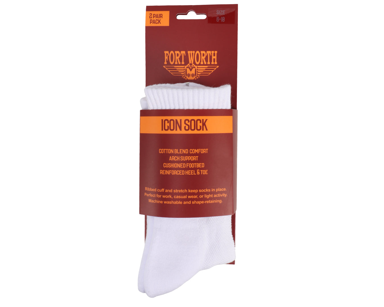 Fort Worth Icon Sock's 2 Pack