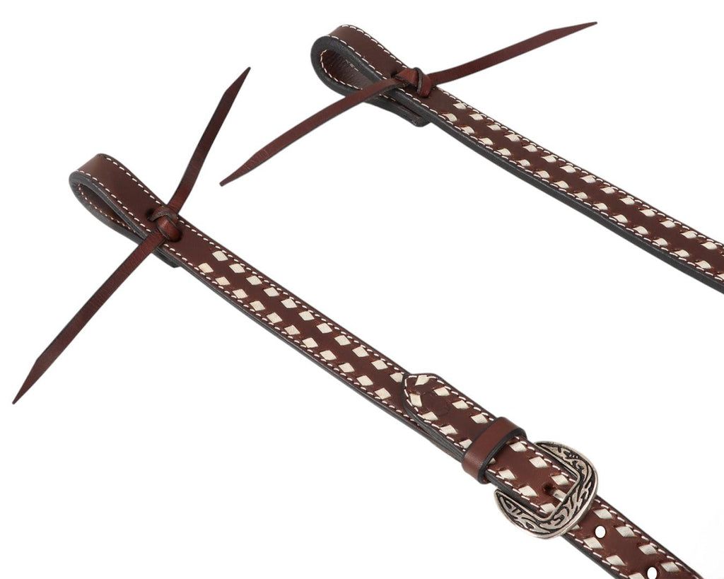 Fort Worth Dahlia Split Ear Headstall