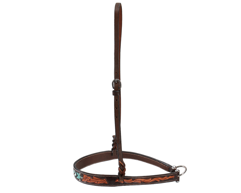 Fort Worth Turquoise Beaded Noseband