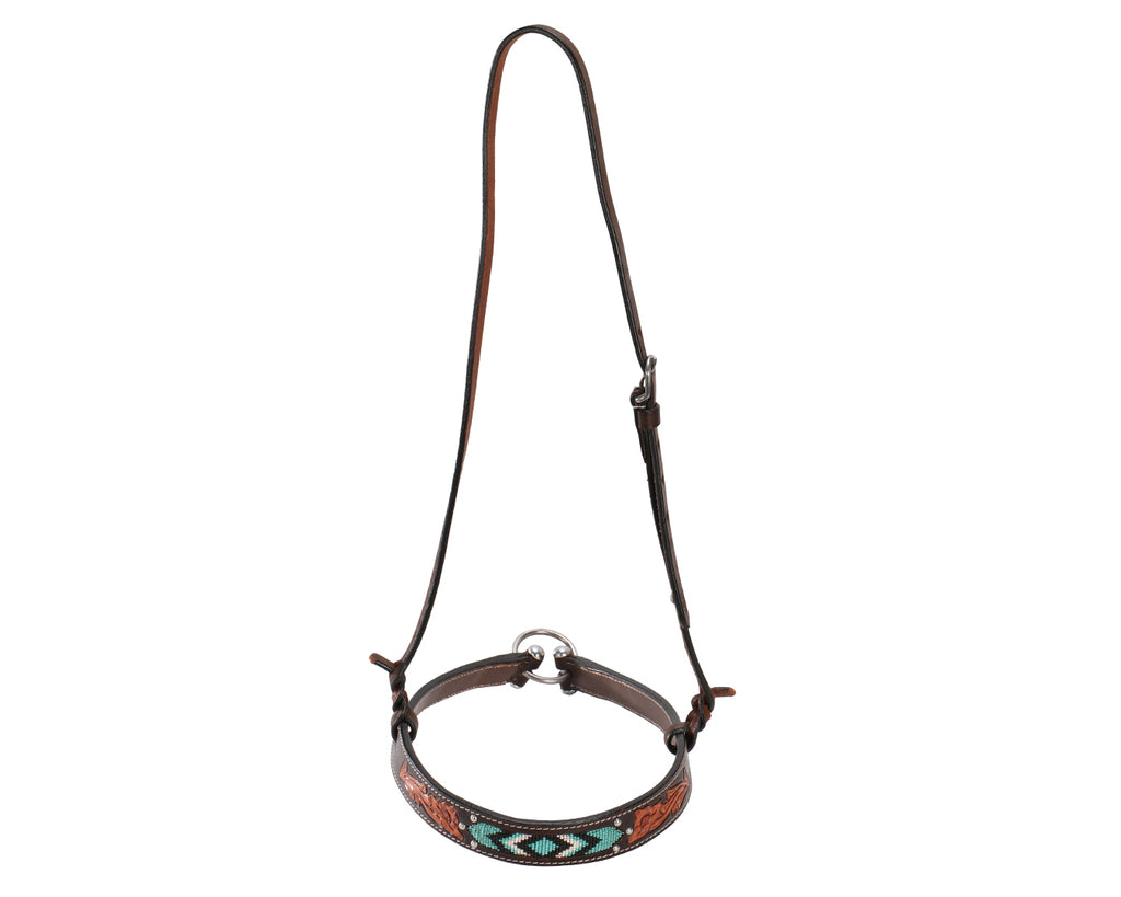Fort Worth Turquoise Beaded Noseband