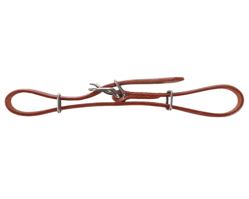 Fort Worth Straight Curb Strap - Harness Leather