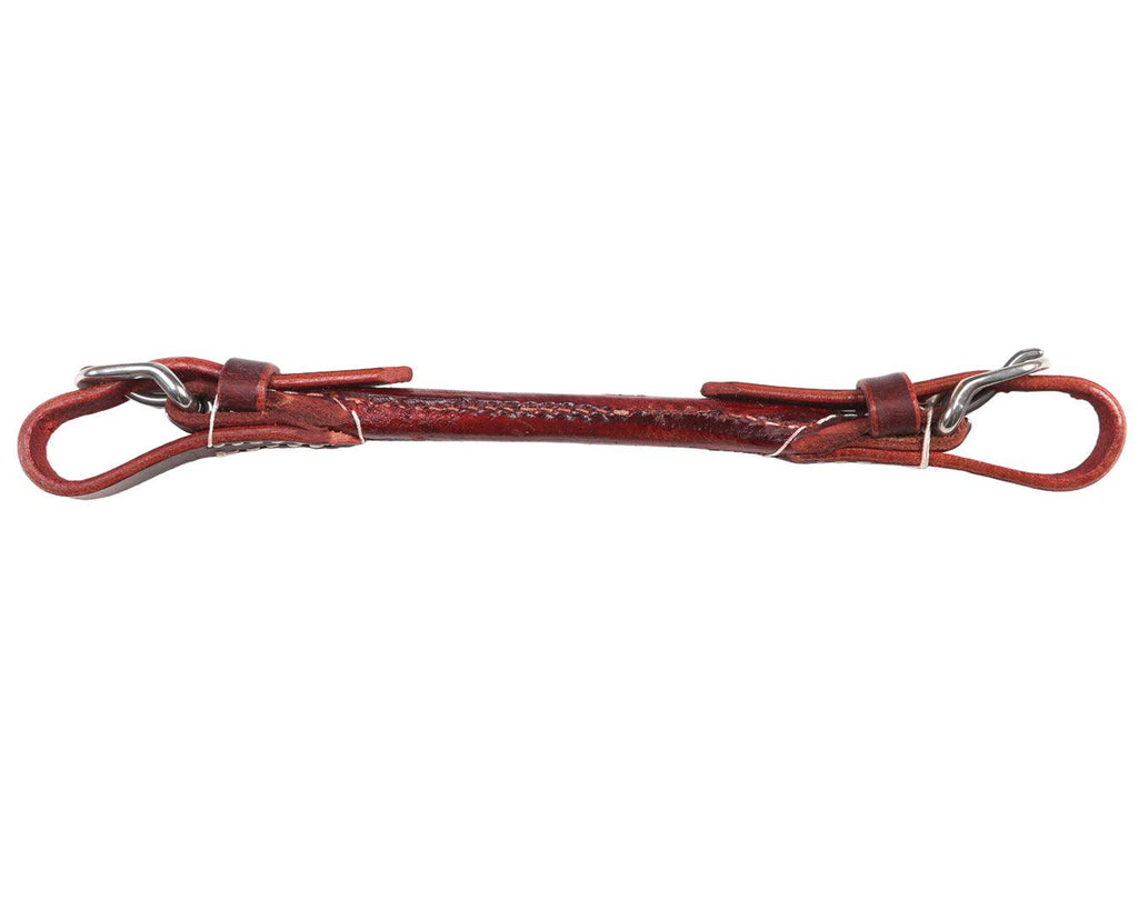 Fort Worth Rounded Curb Strap - Latigo Leather