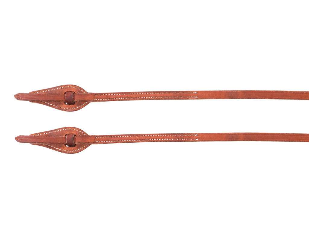 Fort Worth 1/2" Split Reins w/Quick Change Ends on a white background