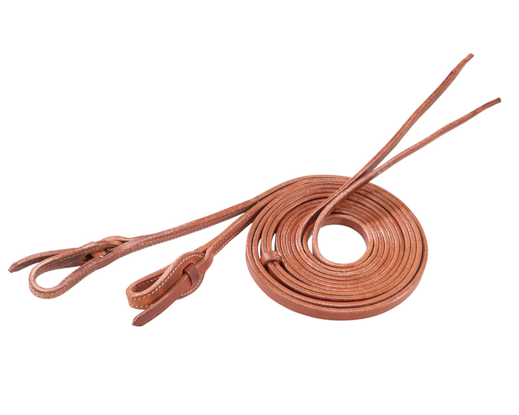 Fort Worth 1/2" Split Reins w/Quick Change Ends on a white background