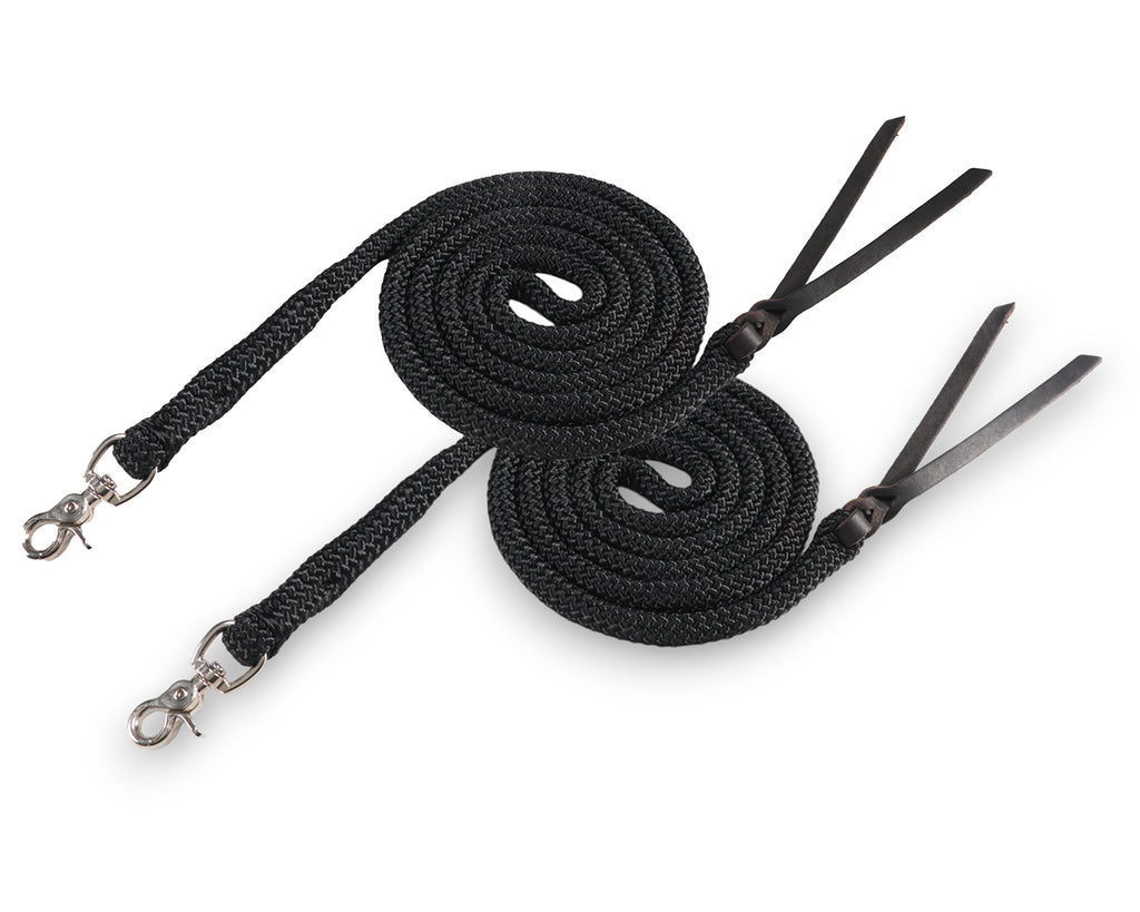 Fort Worth Guy McLean Roper Braid Split Rein - a perfect blend of durability and practicality for riders who appreciate simplicity and quality