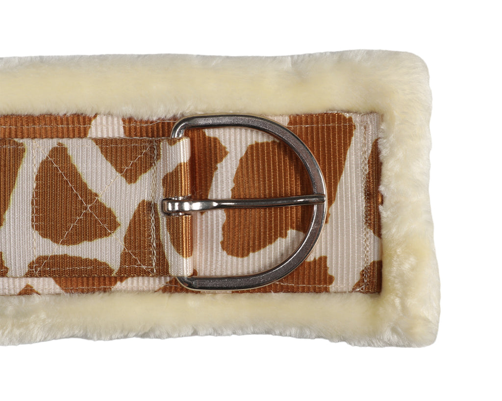 Fort Worth Printed Girth - Giraffe Limited Edition