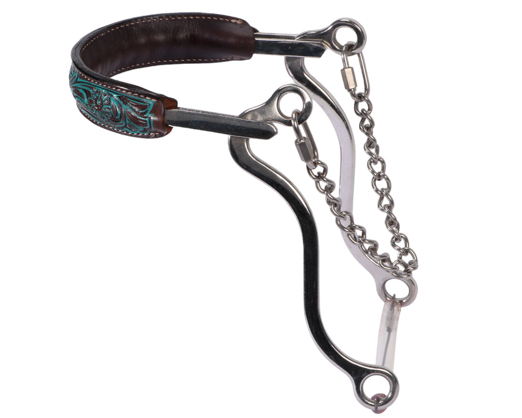 Fort Worth SS Hackamore - Turquoise Flower