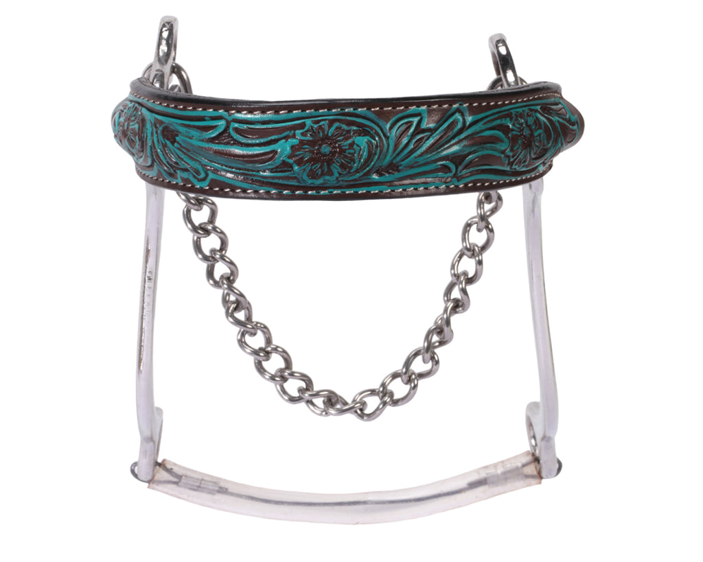 Fort Worth SS Hackamore - Turquoise Flower