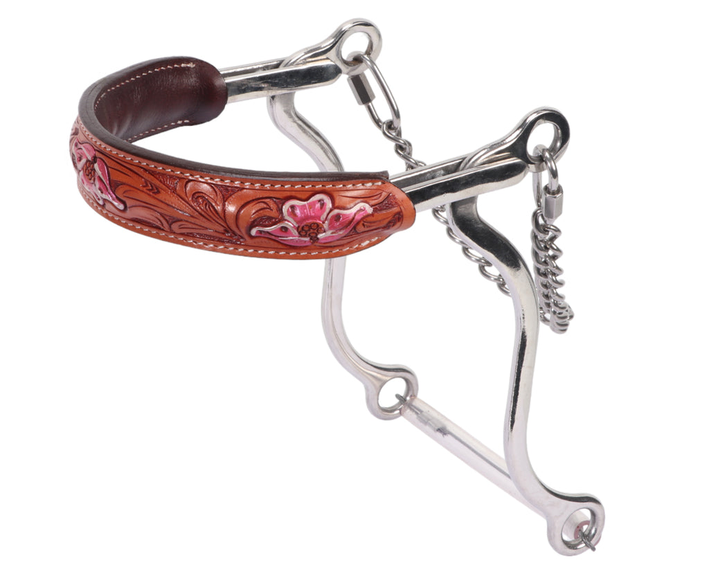 Fort Worth SS Hackamore - Pink Floral