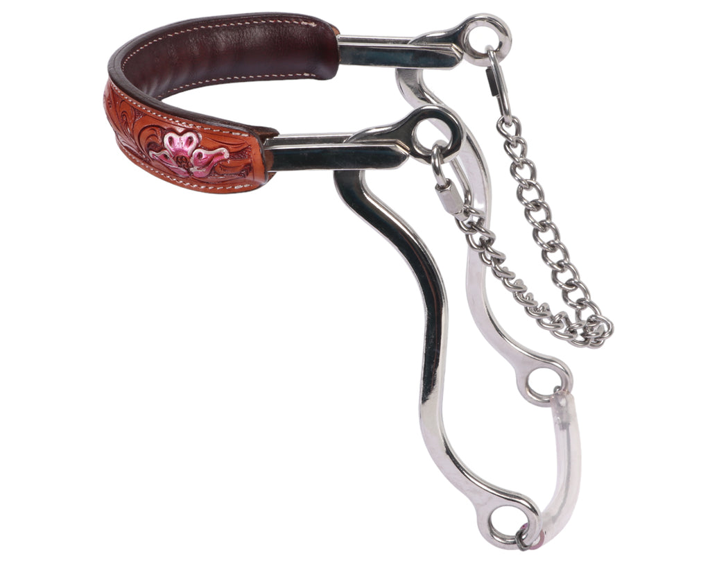 Fort Worth SS Hackamore - Pink Floral