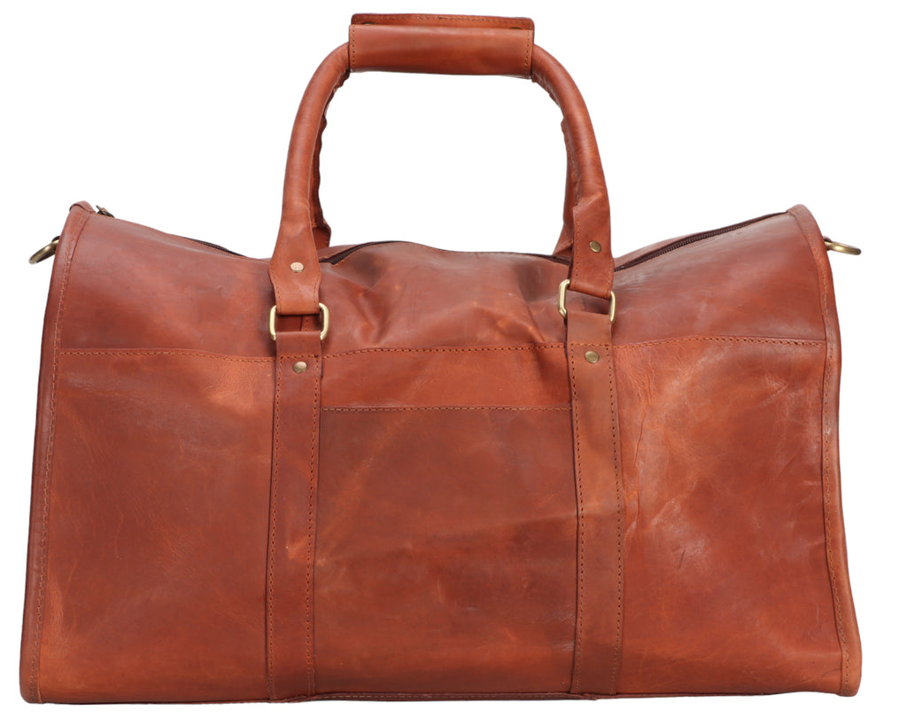 Fort Worth Heavy Duty leather Duffle Bag - with its heavy-duty design, this bag is perfect for all your travel needs