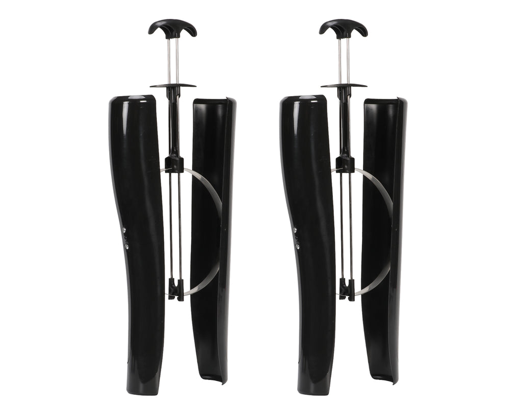 Plastic Boot Trees in Black for Horse Riding Boots
