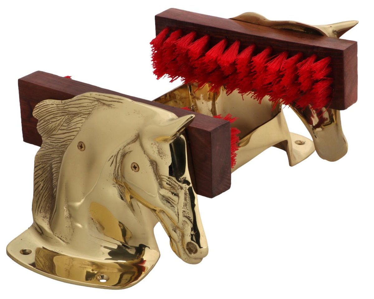 Brass Arabian Horse Boot Scraper – Greg Grant Saddlery