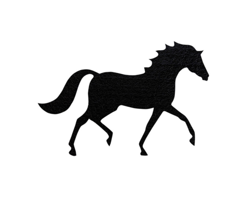 Happy Ross Chalkboard Stickers - 3 sheets, 30x40 cm with horse head design and additional decorative stickers. Perfect for writing, labeling, and fun displays. Shop at Greg Grant Saddlery.