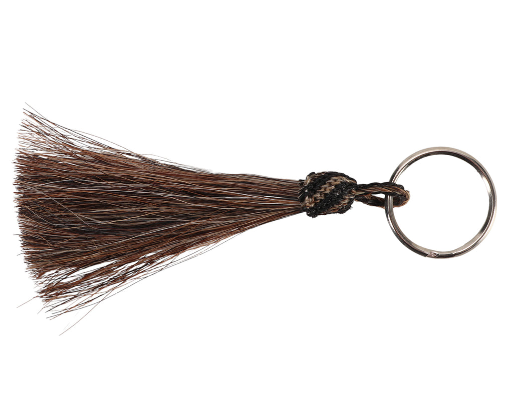 Horsehair Tassel Key Ring