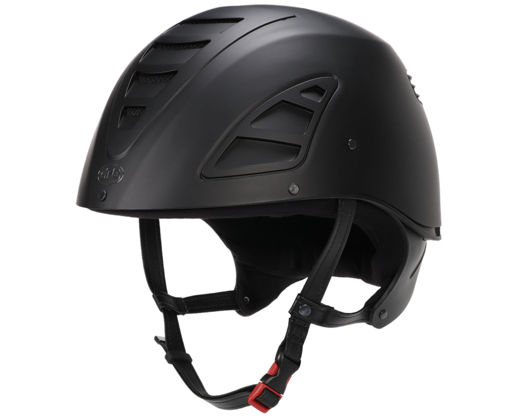 GPA 4S Jock Up Helmet Hybrid - thanks to its rigid part at the back which extends the shell, the Hybrid chinstrap guarantees more extensive protection and better support for the helmet on the head