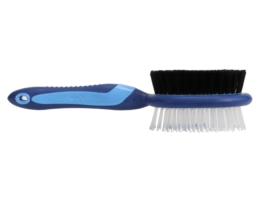 Showmaster 3-in-1 Mane, Tail & Coat Grooming Brush for equestrians and their horses & ponies