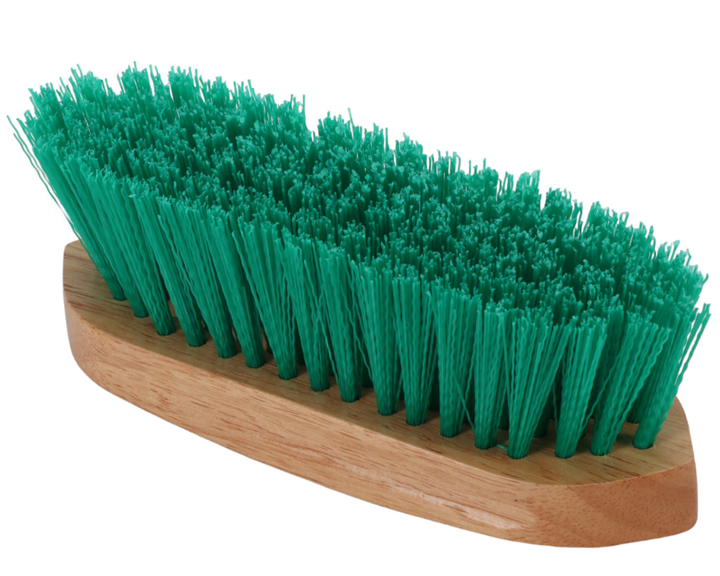 Horsemaster Soft Teal Dandy Brush - with stylish green bristle this is the perfect brush for any rider