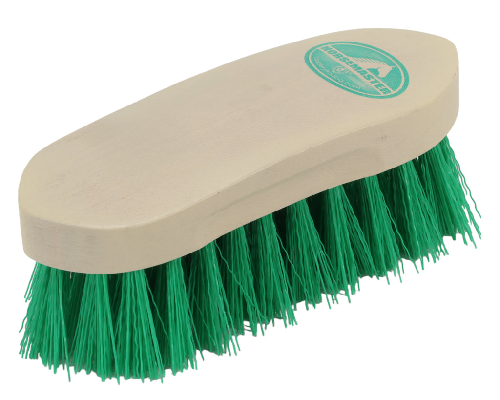 Horsemaster Dandy Brush with Green Bristles - HorseMaster Brushes are a selected range which we have manufactured to a high standard at an affordable price