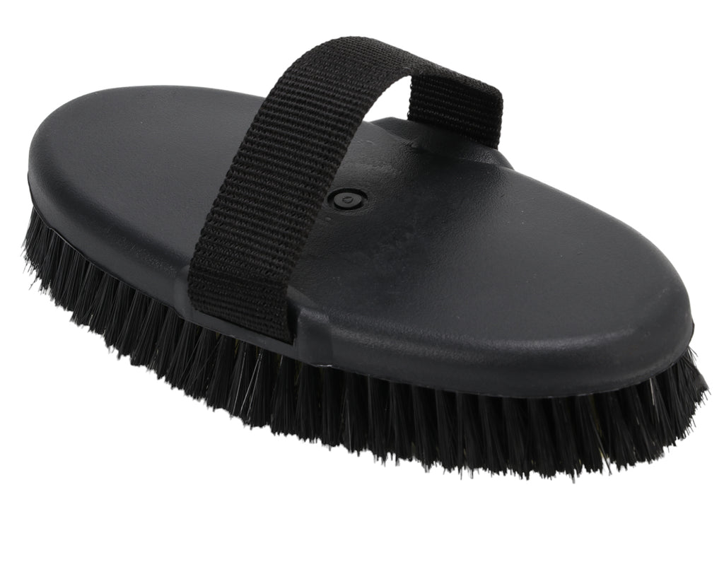 GG Australia Sponge Brush with bristles and a sponge for grooming and washing horses and ponies