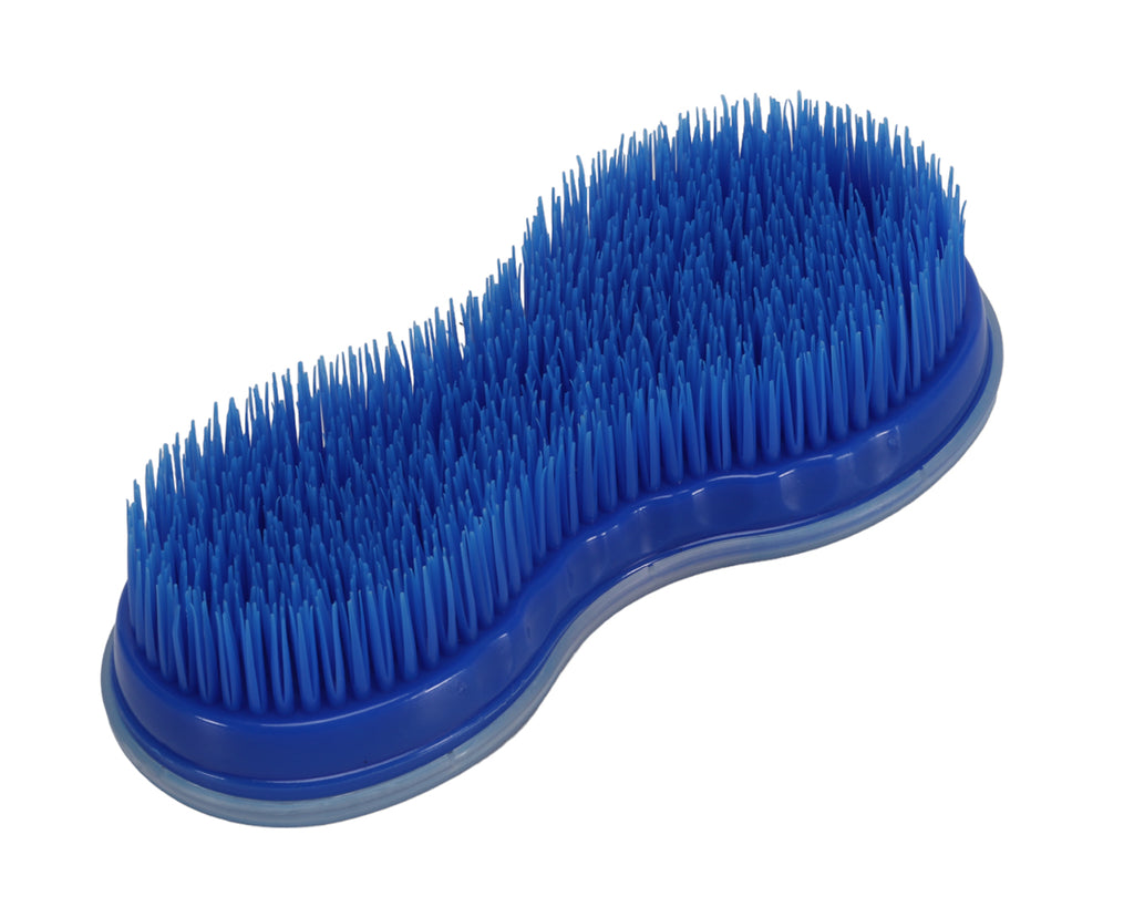 Fantasmic Genie Brush with Comb and Bands, image shows bristles to brush your horse or pony