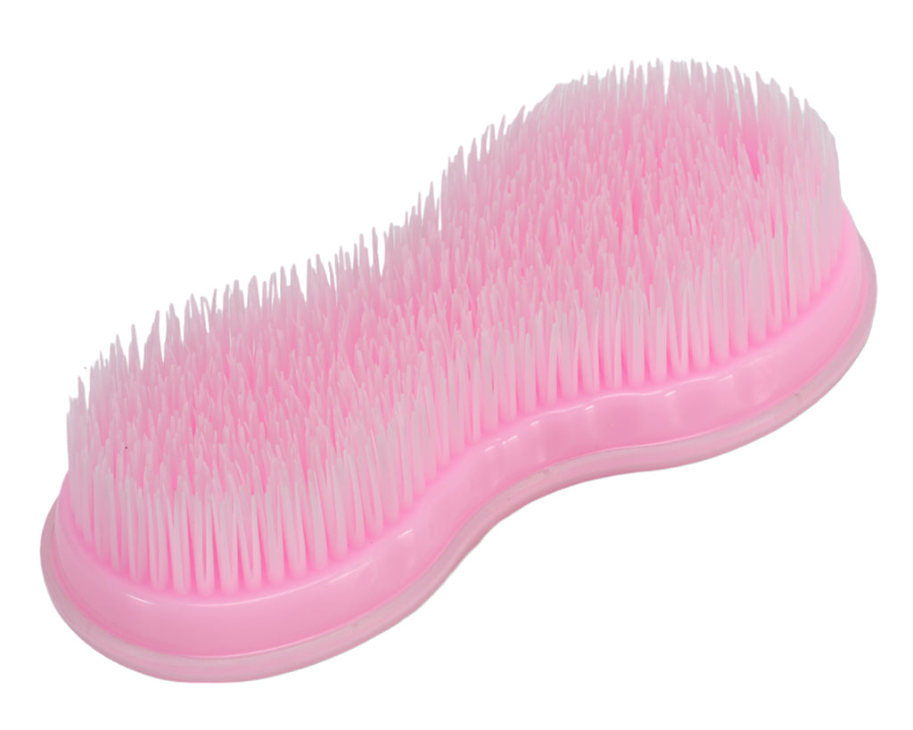 Fantasmic Genie Brush with Comb & Bands, image shows bristles to brush your horse or pony