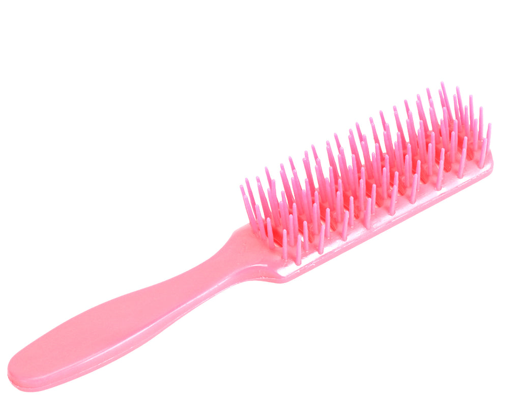 Showmaster Mane & Tail Brush Pink, for grooming horse and pony manes and tails