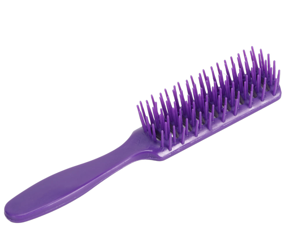 Showmaster Mane & Tail Brush Purple, for brushing horses and pony's manes and tails
