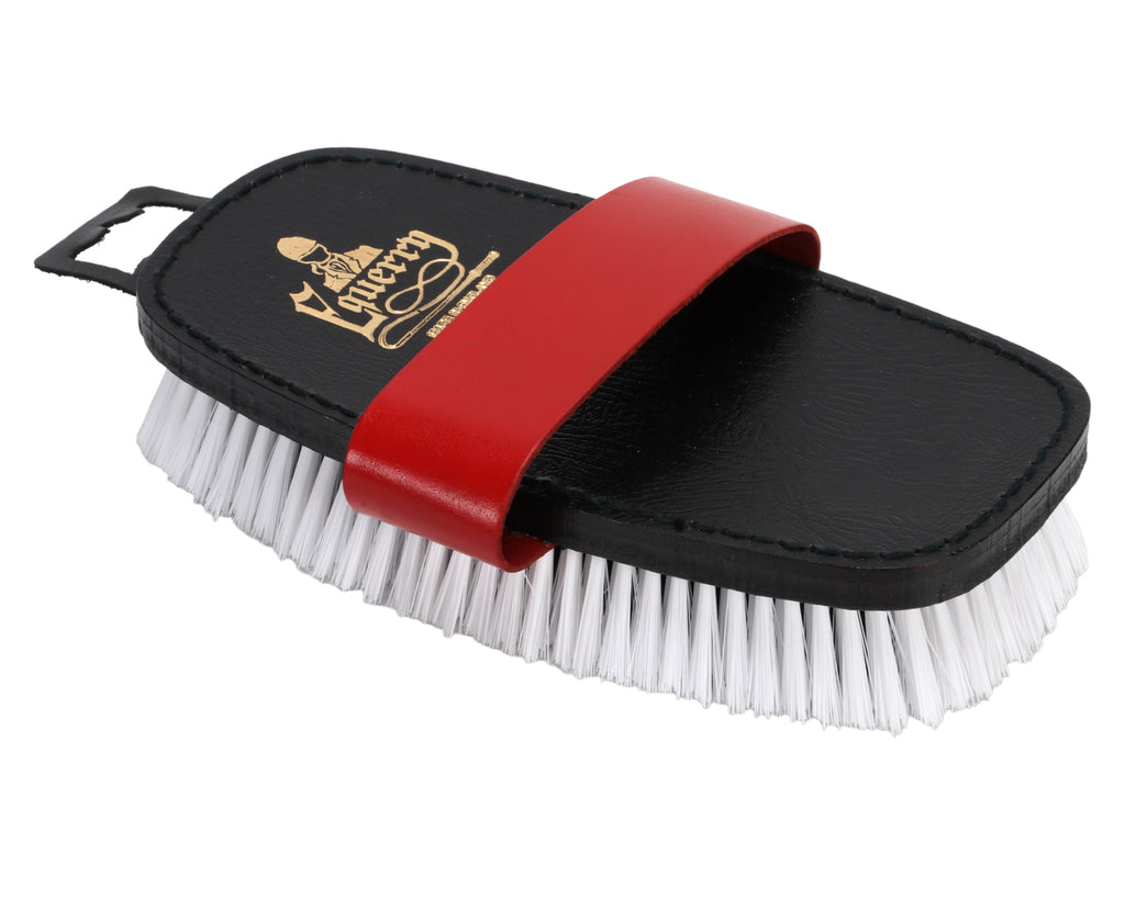 Equerry Flexible Back PVC Fibre Body Brush for grooming horses and ponies