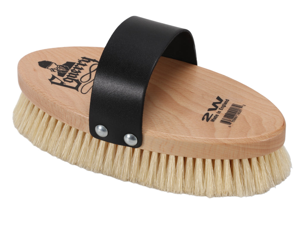 Equerry Pure Bristle Body Brush is the ultimate tool for grooming your horse or pony