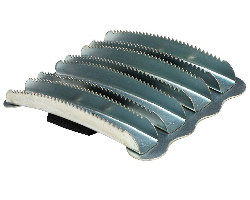 Metal Curry Comb with Hand Strap
