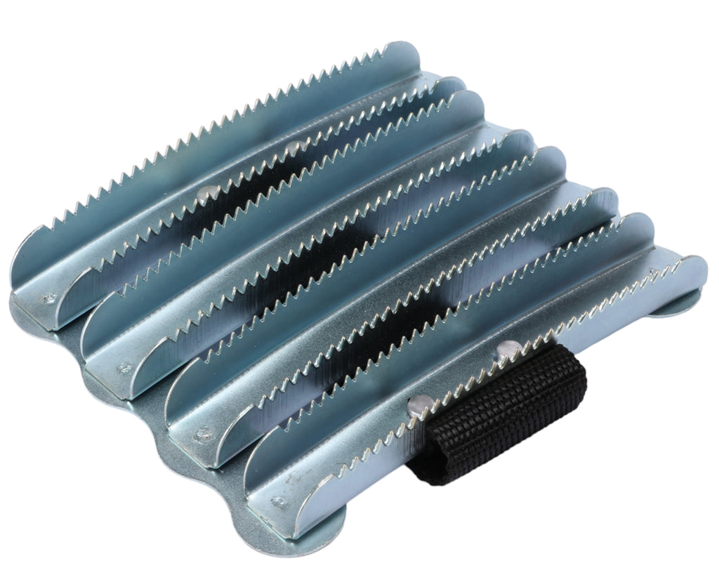 Metal Curry Comb with Hand Strap