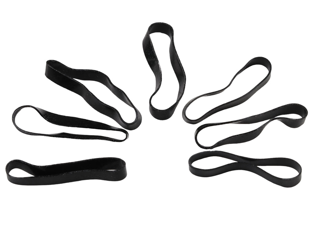 Showmaster Silicon Braiding Bands - 500 Pieces Black