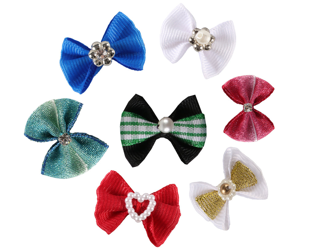 Fancy Show Bows - Assorted Colours