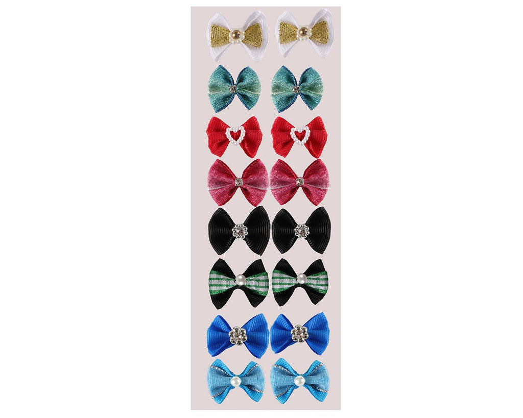 Fancy Show Bows - Assorted Colours