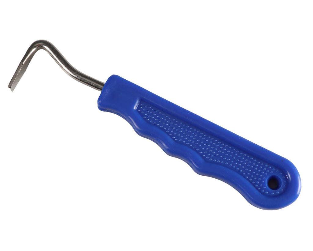 Plastic Grip Hoof Pick - Blue