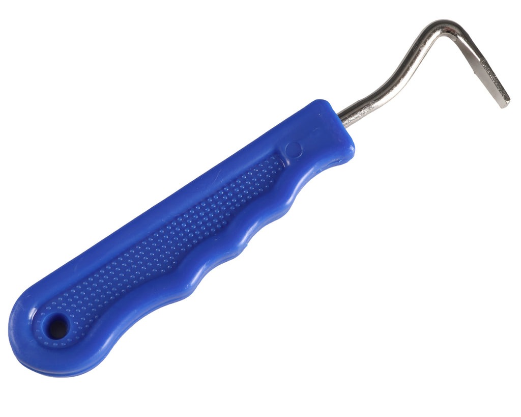 Plastic Grip Hoof Pick - Blue