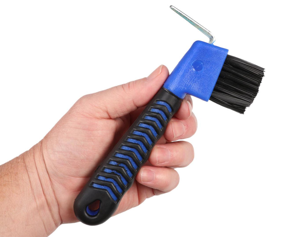 Soft-Grip Deluxe Hoof Pick - Blue