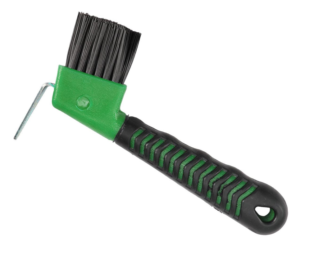 Soft-Grip Deluxe Hoof Pick - Green