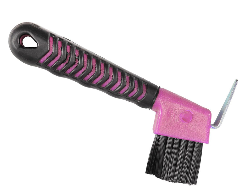 Soft-Grip Deluxe Hoof Pick - Pink