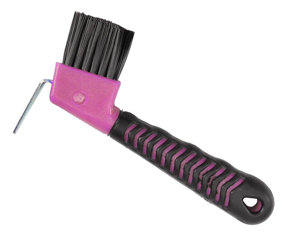 Soft-Grip Deluxe Hoof Pick - Pink