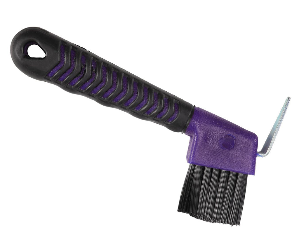 Soft-Grip Deluxe Hoof Pick - Purple