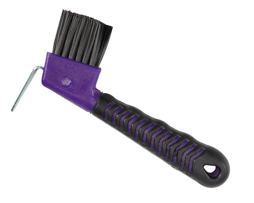 Soft-Grip Deluxe Hoof Pick - Purple