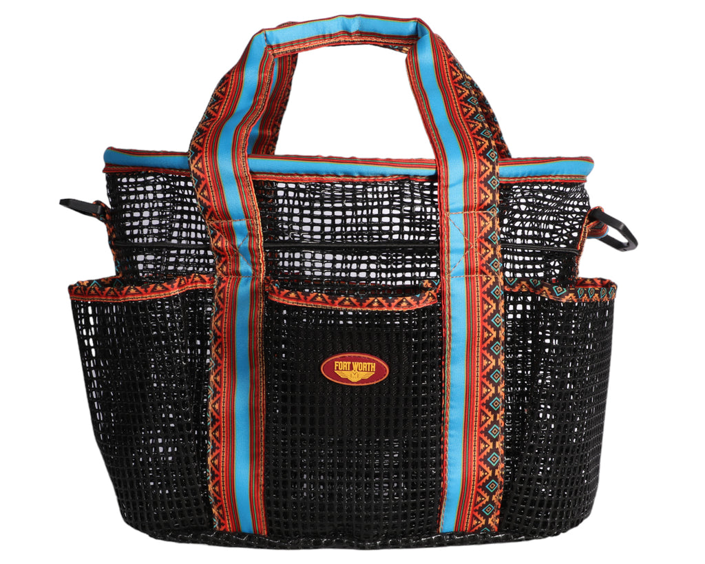 Fort Worth Aztec Nicoma Grooming Kit with clever mesh design to allow dirt and debris to fall through