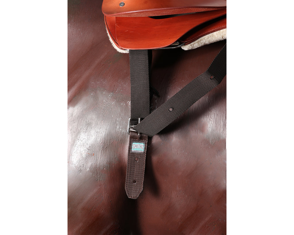 Discover the convenience of Smith's Quick Cinch for hassle-free saddling and unsaddling. This innovative device eliminates the need for lacing and unlacing your latigo. With adjustable options and versatile functionality, Smith's Quick Cinch is perfect for riders of all experience levels. Shop now at Greg Grant Saddlery for top-quality equestrian products.